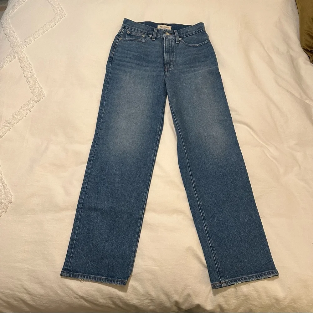 Madewell Perfect Vintage Straight Jean - Picture 2 of 6
